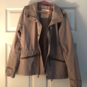Hollister Mauve/Taupe utility coat